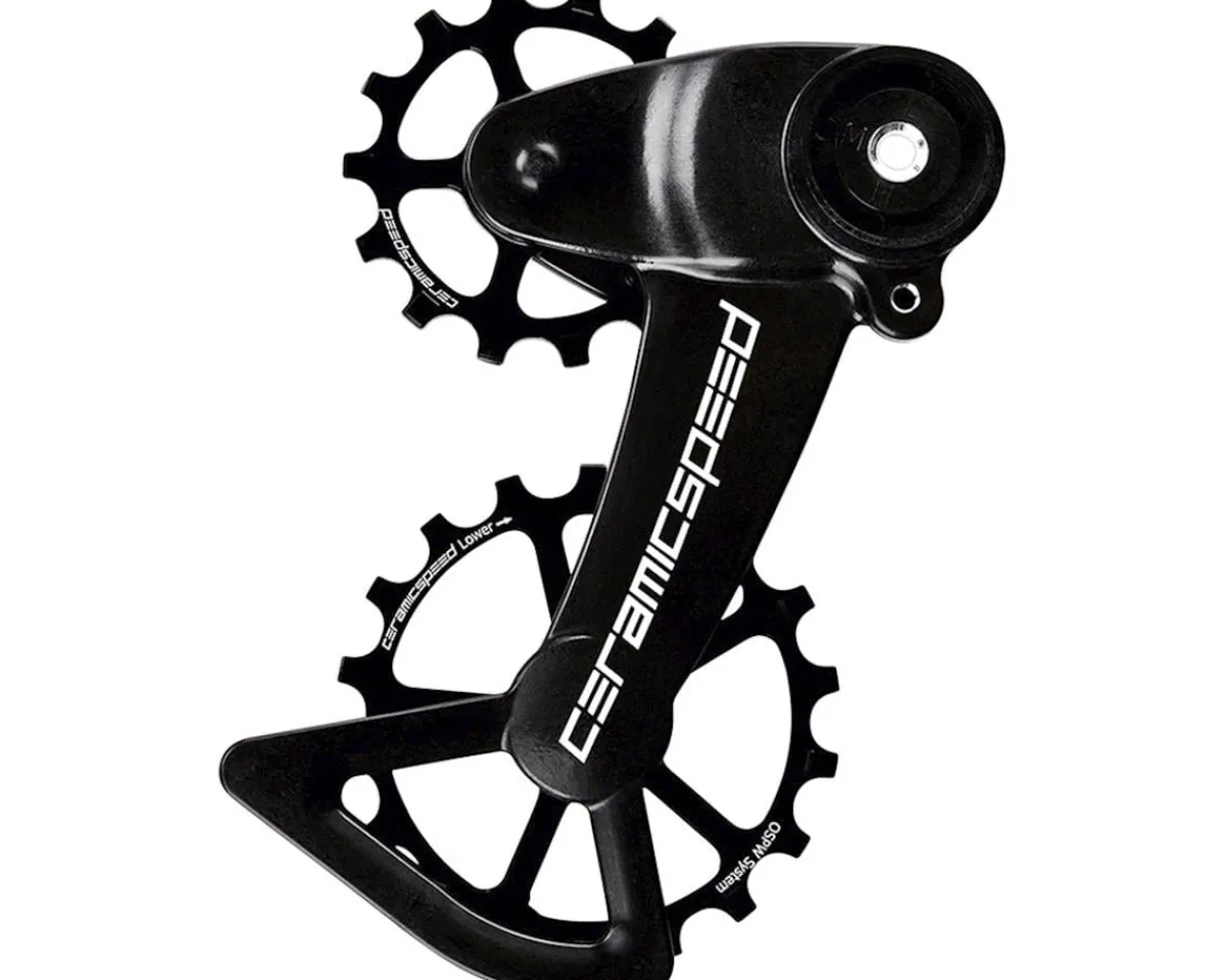 CeramicSpeed Replacement Parts|Derailleurs & Parts|OSPW X Oversized Pulley Wheel System for SRAM Eagle AXS (w/Coated Races) (Alloy Pulley) (Carbon Cage)