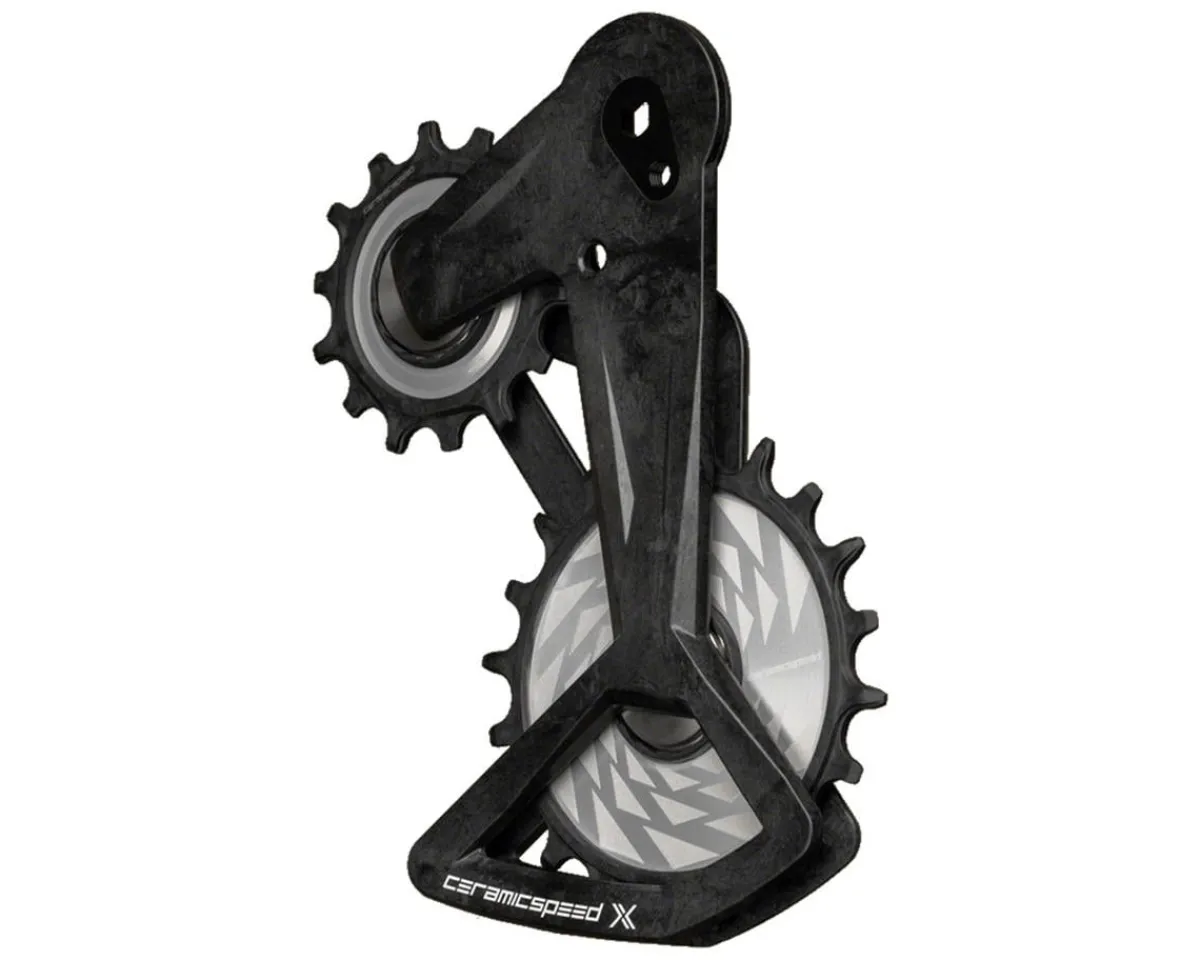 CeramicSpeed Derailleurs & Parts|Oversized Pulley Wheel System (Silver) (SRAM Eagle Transmission) (Coated Ceramic Bearings)