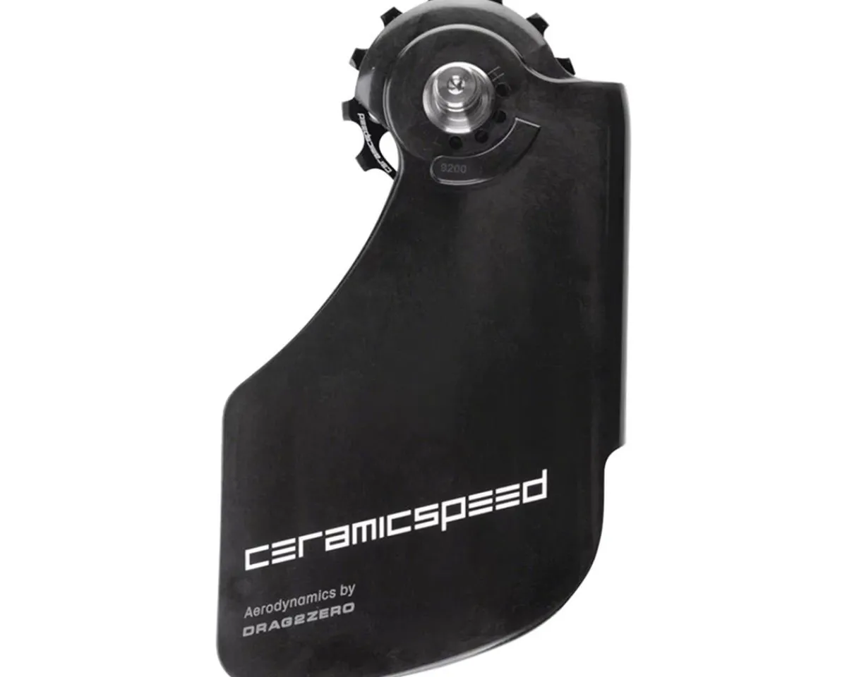 CeramicSpeed Derailleurs & Parts|Oversized Pulley Wheel Aero System (Black) (Shimano 9200/8100) (Coated Ceramic Bearings)