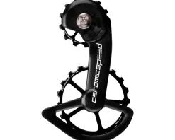 CeramicSpeed Replacement Parts|Derailleurs & Parts|Oversized Pulley Wheel System (Black) (Shimano 9100/9150) (Coated Ceramic Bearings)