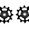 CeramicSpeed Replacement Parts|Derailleurs & Parts|12T Pulley Wheels (Black) (SRAM AXS Road D1) (Coated Ceramic Bearings)