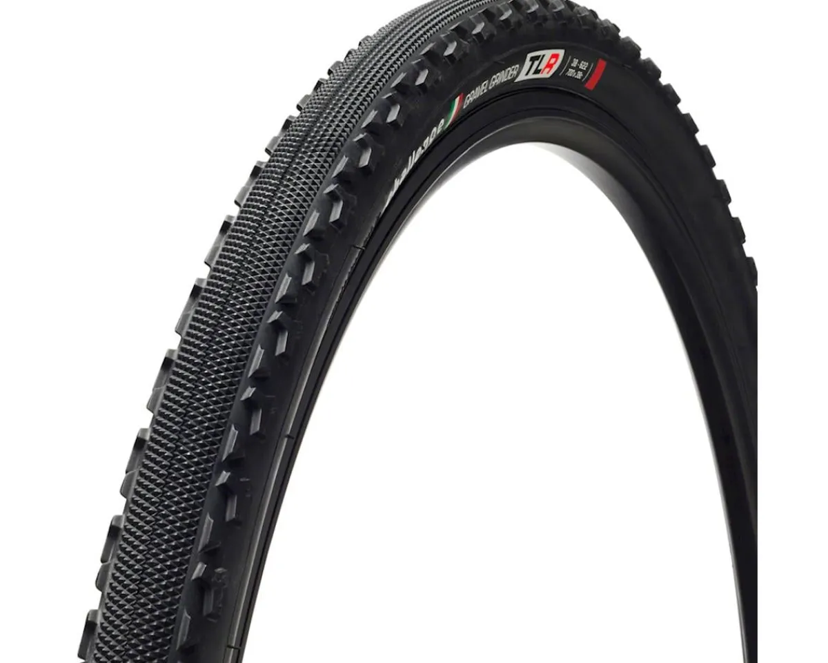Challenge Tires|Gravel Grinder Vulcanized Tubeless Tire (Black) (700c) (38mm) (Nylon)
