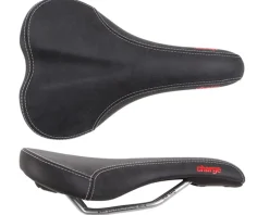 Charge Bikes Saddles & Seats|Ladle Women's Saddle (Black) (Chromoly Rails) (145mm)