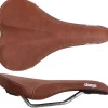 Charge Bikes Saddles & Seats|Ladle Women's Saddle (Brown) (Chromoly Rails) (145mm)