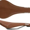 Charge Bikes Saddles & Seats|Spoon Saddle (Brown) (Chromoly Rails) (140mm)