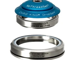 Chris King Headsets & Spacers|DropSet 5 Headset (Matte Turquoise) (1-1/8") (42/52mm) (45 Deg)