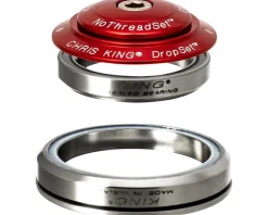 Chris King Headsets & Spacers|DropSet 5 Headset (Red) (1-1/8") (42/52mm) (45 Deg)