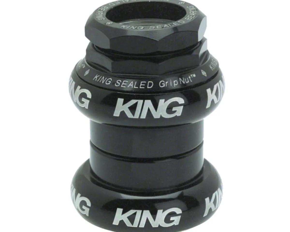 Chris King Headsets & Spacers|GripNut Headset (Black) (1-1/8")