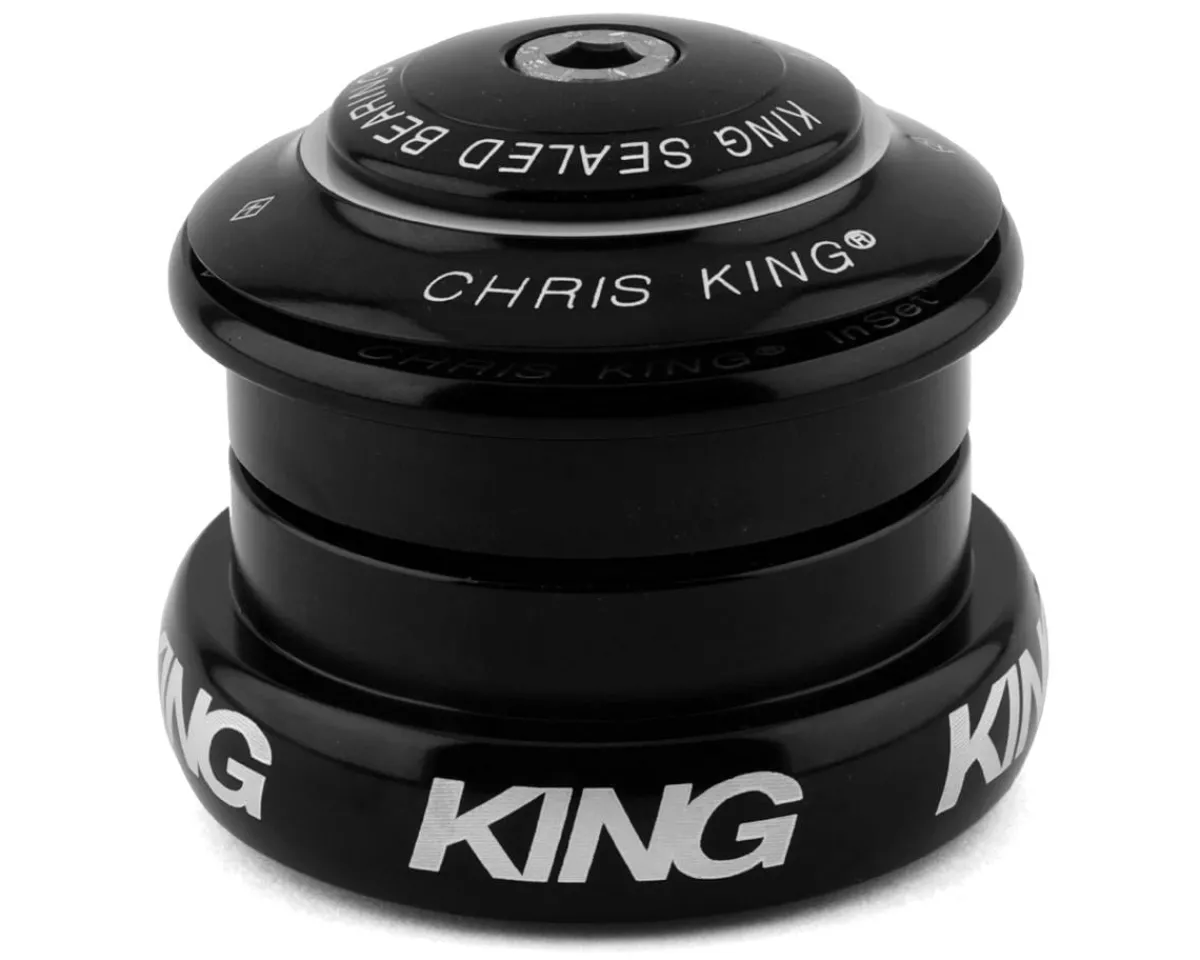 Chris King Headsets & Spacers|InSet 8 Headset (Black) (1-1/8" to 1-1/4") (ZS44/28.6) (EC44/33)