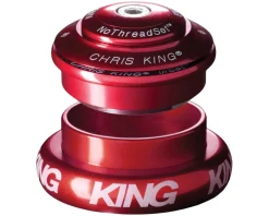 Chris King Headsets & Spacers|InSet 7 Headset (Red) (1-1/8" to 1-1/2") (ZS44/28.6) (EC44/40)
