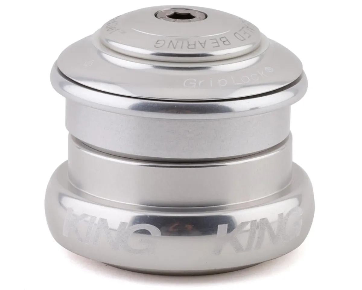Chris King Headsets & Spacers|InSet 8 Headset (Silver) (1-1/8" to 1-1/4") (ZS44/28.6) (EC44/33)