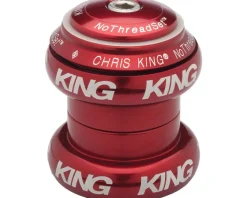 Chris King Headsets & Spacers|NoThreadSet Headset (Red Bold) (1-1/8") (EC34/28.6) (EC34/30)