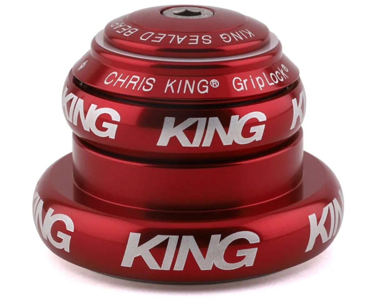 Chris King Headsets & Spacers|Holiday Shopping|NoThreadSet Tapered Headset (Red) (1-1/8" to 1-1/2") (EC34/28.6) (EC44/40)