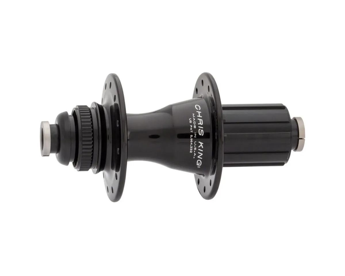 Chris King Wheels & Parts|R45D Rear Hubs (Black) (Centerlock) (Shimano HG 11/12) (12 x 142mm) (24H)