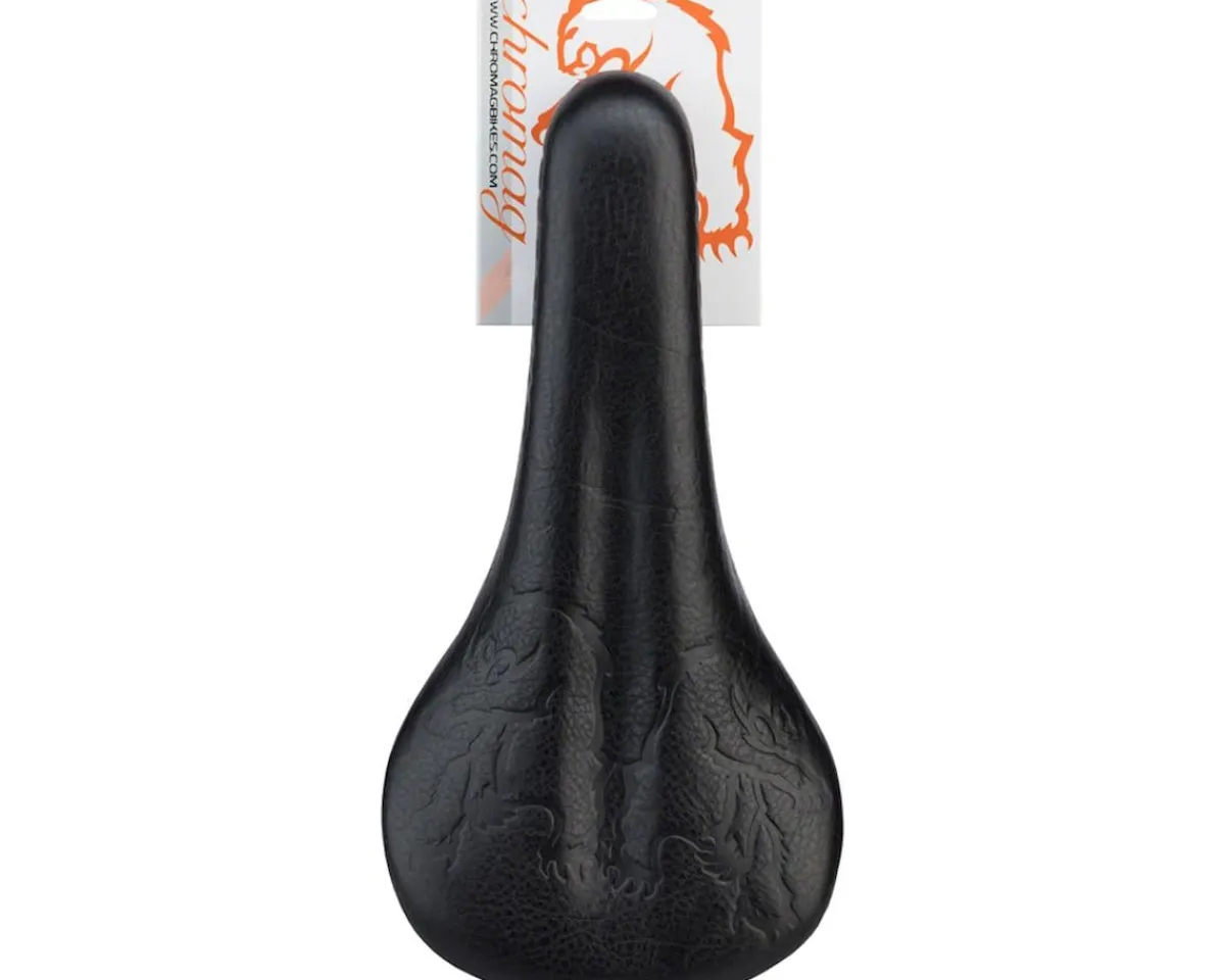 Chromag Saddles & Seats|Trailmaster LTD Saddle (Black) (Chromoly Rails) (140mm)