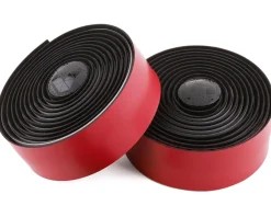 Ciclovation Grips & Handlebar Tape|Advanced Leather Touch Handlebar Tape (Fusion Dot Black/Red)