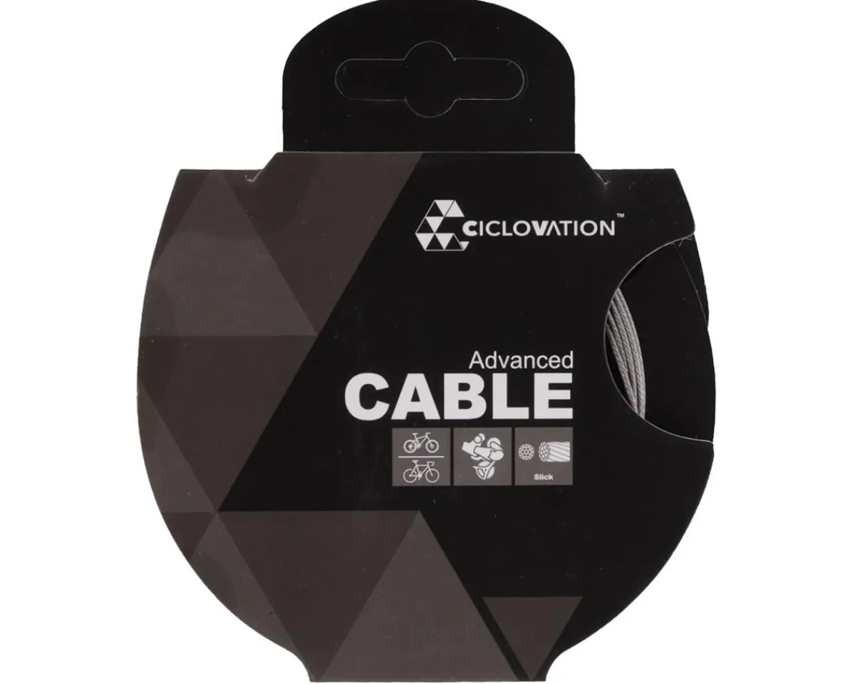 Ciclovation Cables & Housing|Advanced Slick Shift Cable (For Shimano/SRAM) (Stainless) (1.1mm) (2100mm)