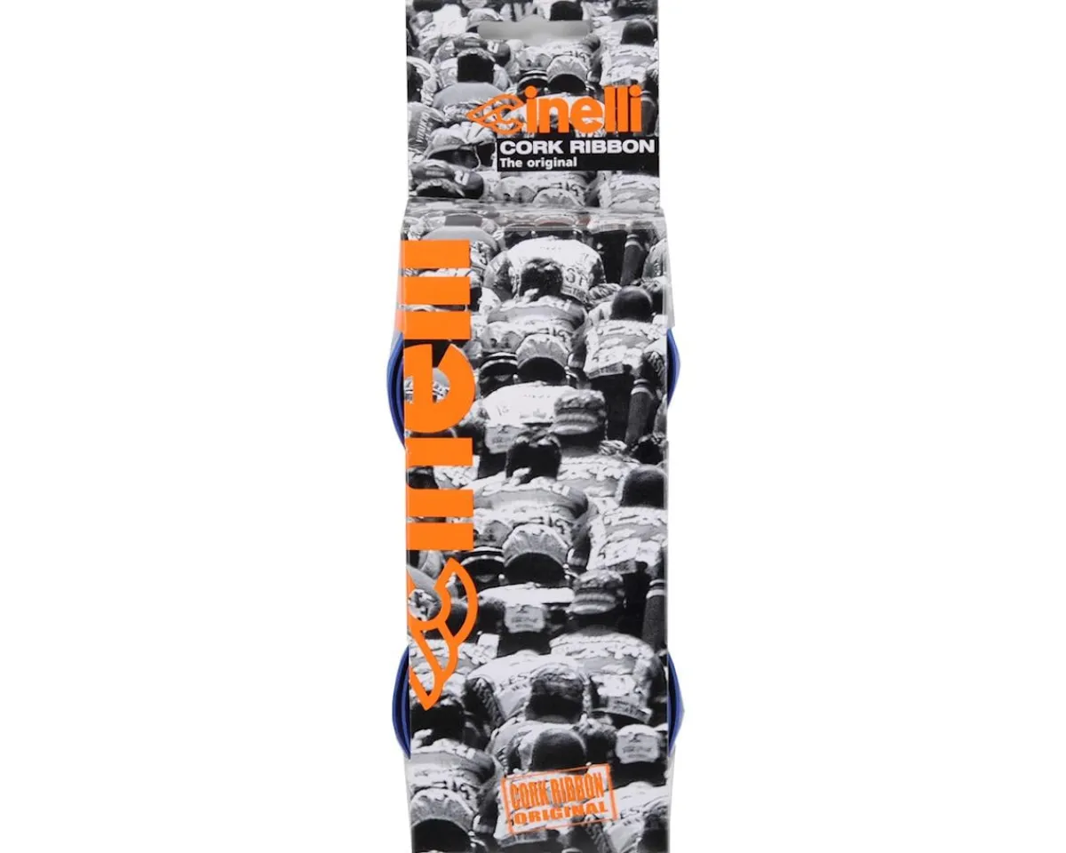 Cinelli Grips & Handlebar Tape|Cork Ribbon Handlebar Tape (Denim Blue)