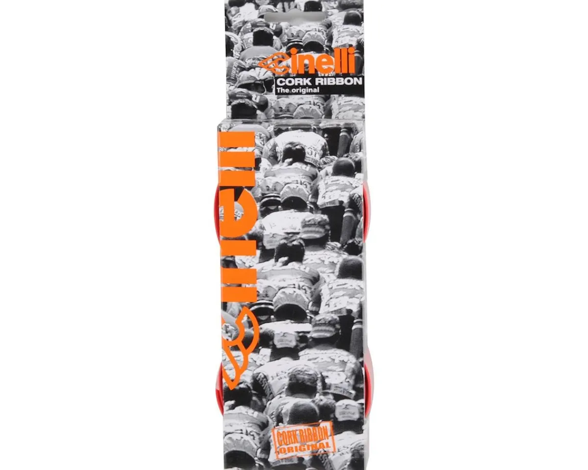 Cinelli Grips & Handlebar Tape|Cork Ribbon Handlebar Tape (Red)