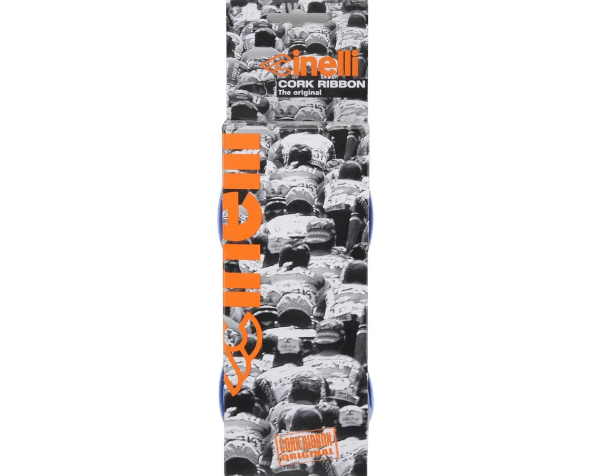 Cinelli Grips & Handlebar Tape|Cork Ribbon Handlebar Tape (Blue Prince)