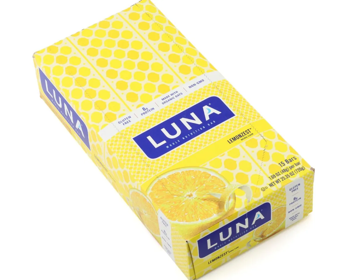 Clif Bar Nutrition & Skin Care|Luna Bar (Lemon Zest) (15 | 1.69oz Packets)