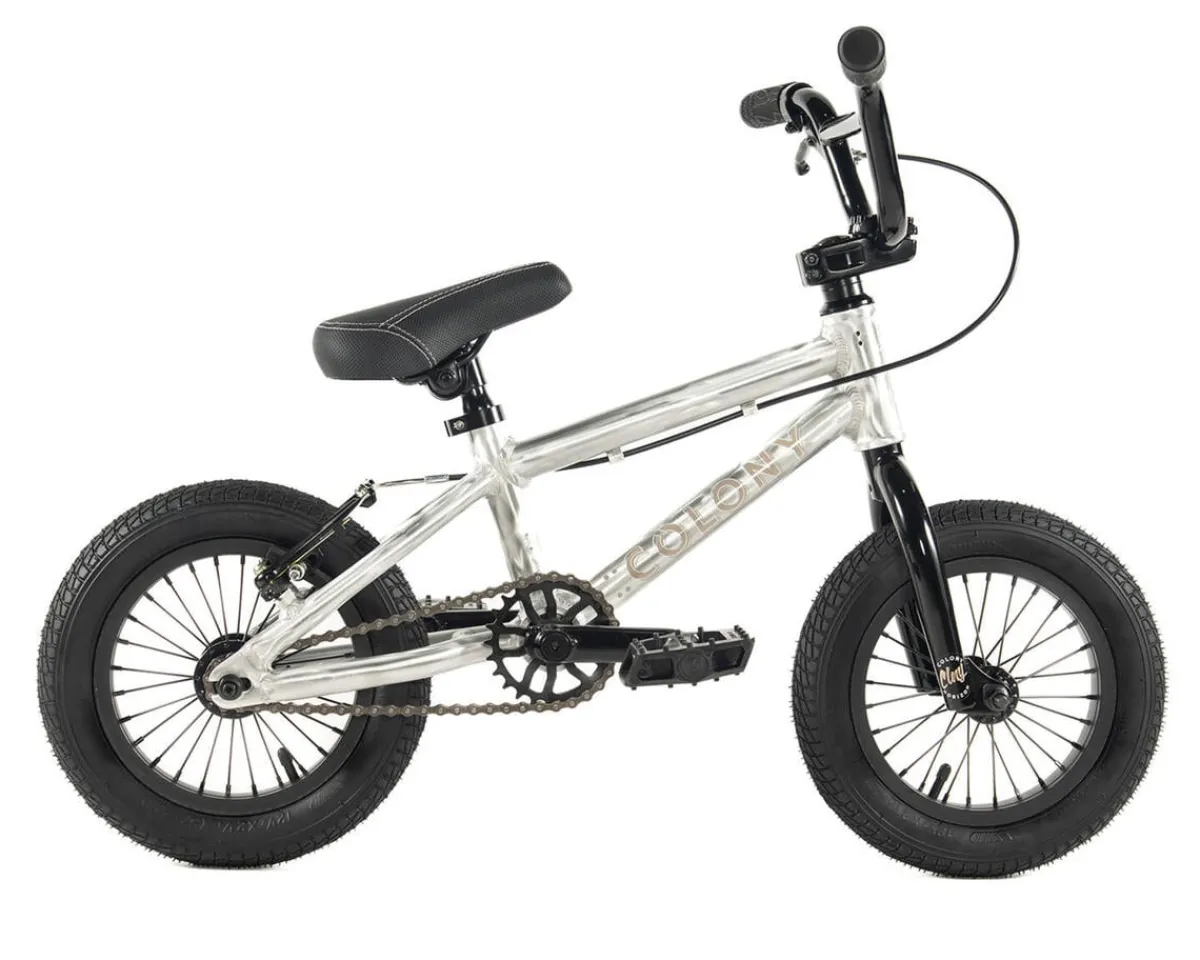 Colony Kids Bikes|Horizon 12" BMX Bike (11.9" Toptube) (Clear Polished)