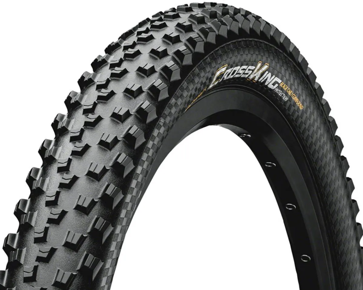 Continental E-Bike Parts|Tires|Cross King Tubeless Tire (Black) (27.5") (2.8") (ShieldWall System/PureGrip) (E25)