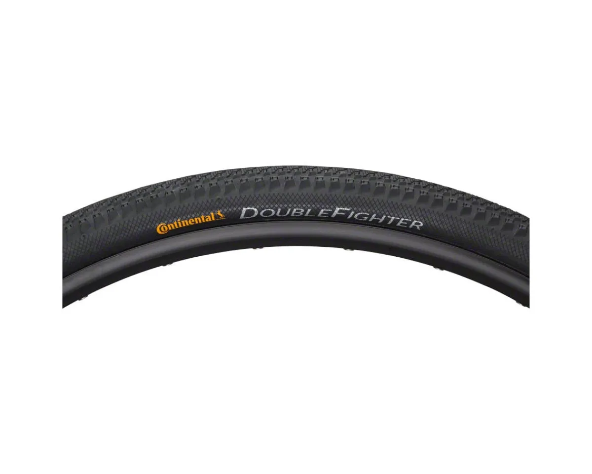 Continental Tires|Double Fighter III Tire (Black) (700c) (35mm) (Wire)