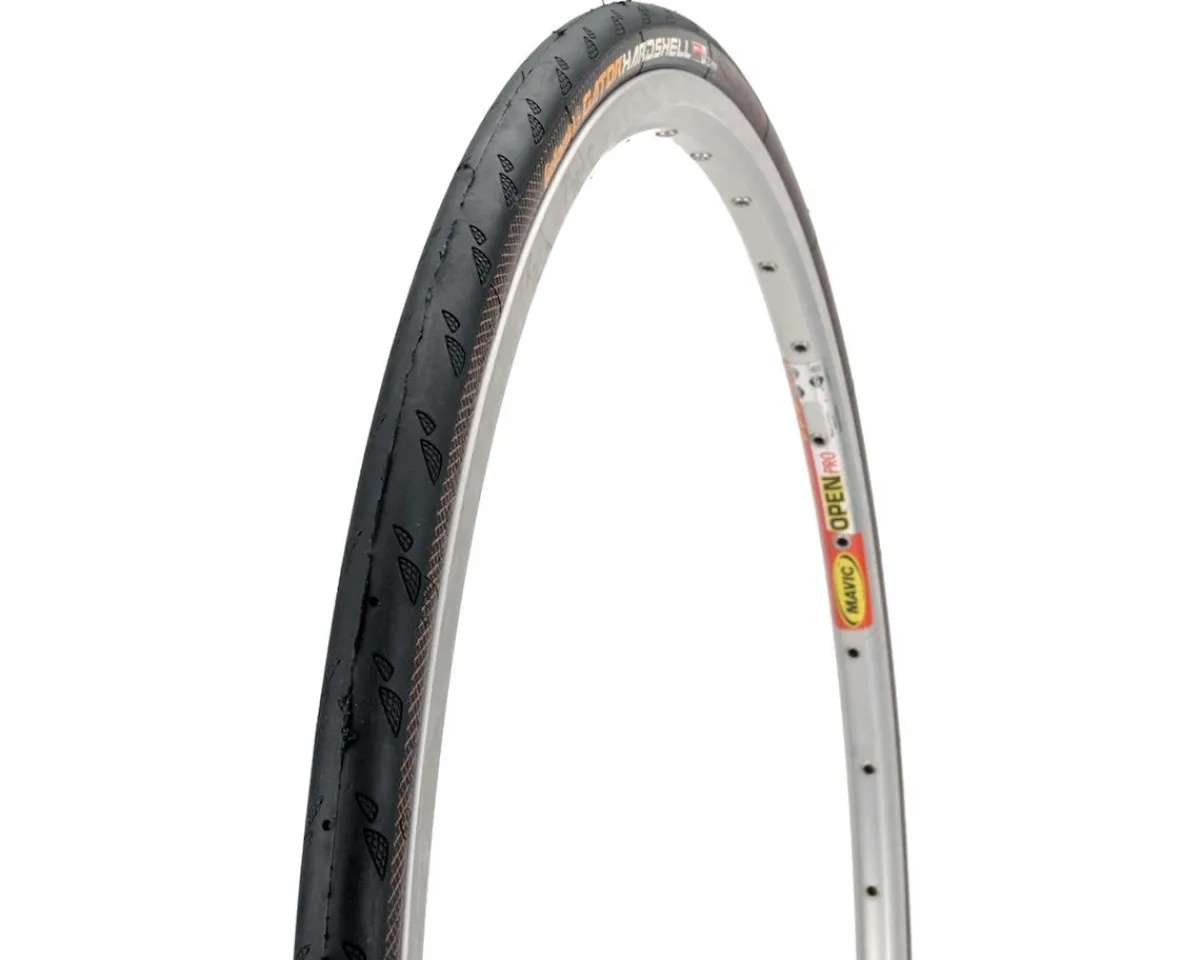Continental Tires|Holiday Shopping|Gator Hardshell Road Tire (Black) (700c) (23mm) (Folding) (DuraSkin/PolyX Breaker)