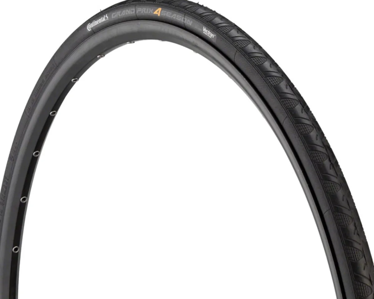 Continental Tires|Holiday Shopping|Grand Prix 4-Season Road Tire (Black) (700c) (23mm) (Folding) (MaxGrip Silica/DuraSkin)