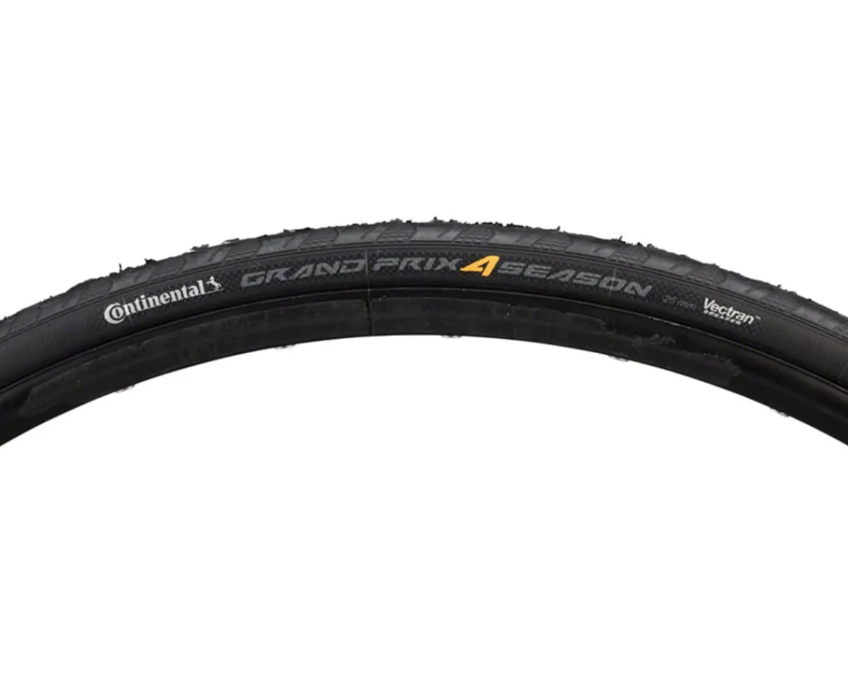 Continental Tires|Holiday Shopping|Grand Prix 4-Season Road Tire (Black) (700c) (23mm) (Folding) (MaxGrip Silica/DuraSkin)