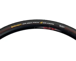 Continental Tires|Holiday Shopping|Grand Prix 4-Season Road Tire (Black/Duraskin) (700c) (28mm) (Folding) (MaxGrip Silica/Vectran Breaker)