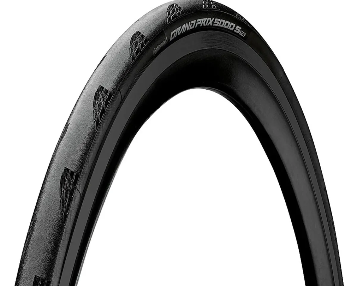 Continental Tires|Grand Prix 5000 S TR Tubeless Tire (Black) (700c) (28mm) (BlackChili/Vectran)