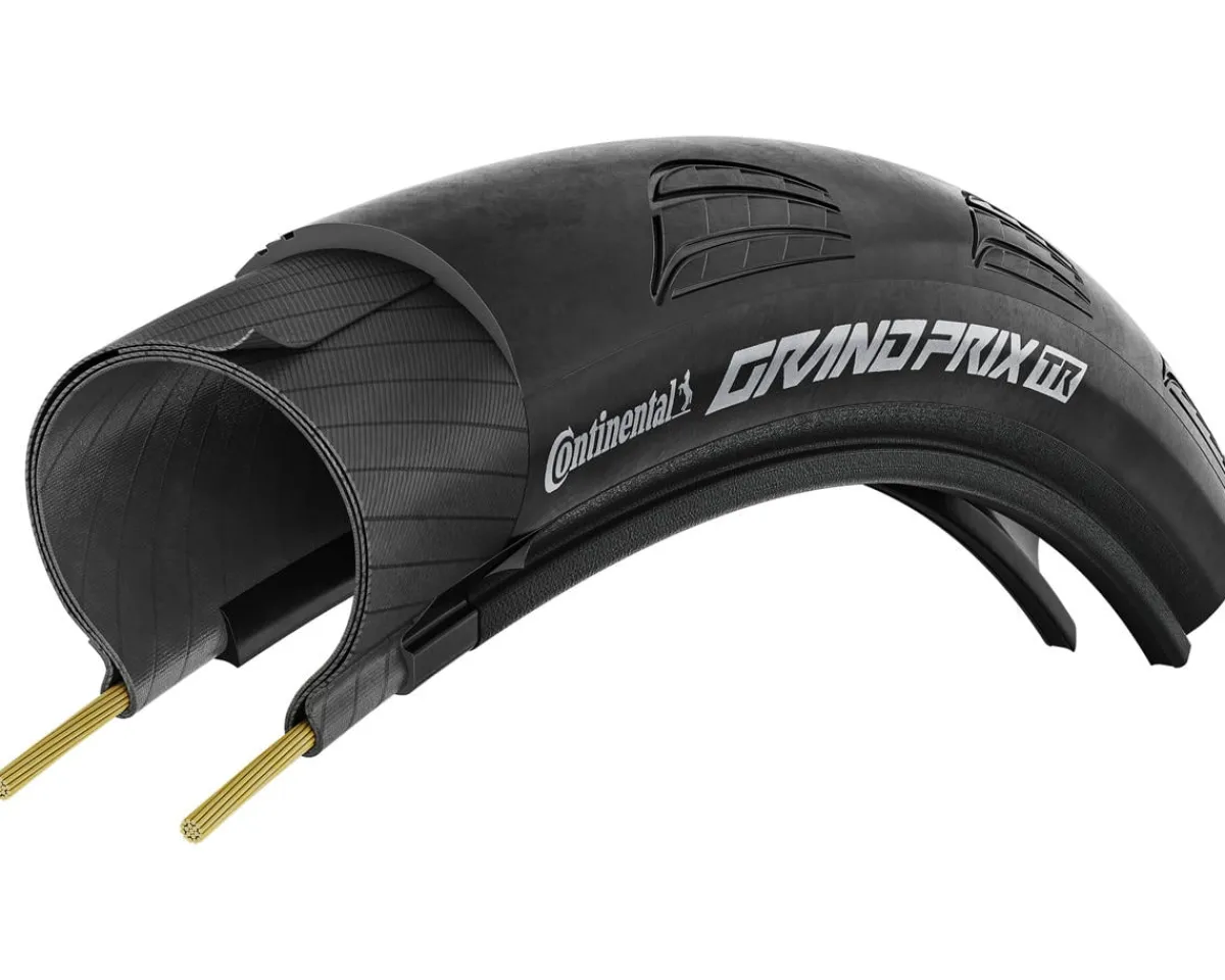 Continental Tires|Holiday Shopping|Grand Prix TR Tubeless Road Tire (Black) (700c) (30mm) (BlackChili)