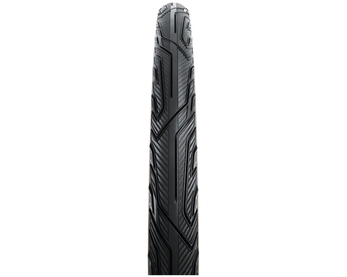 Continental E-Bike Parts|Tires|Pure Contact Tire (Black/Coffee/Reflex) (Folding) (700c) (40mm) (Vectran/PolyX Breaker)