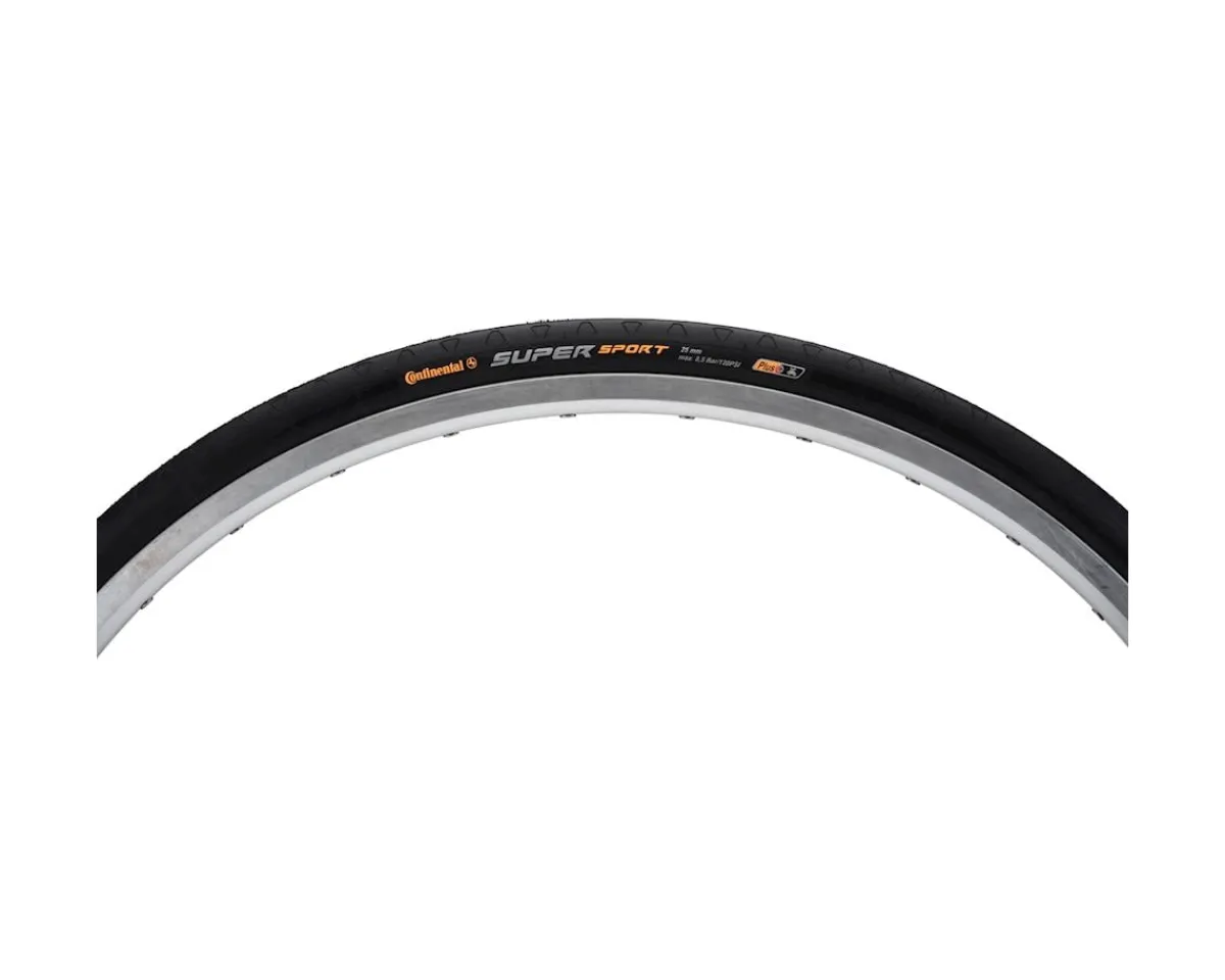 Continental Tires|Holiday Shopping|SuperSport Plus City Tire (Black) (700c) (28mm) (Wire) (Plus Breaker)