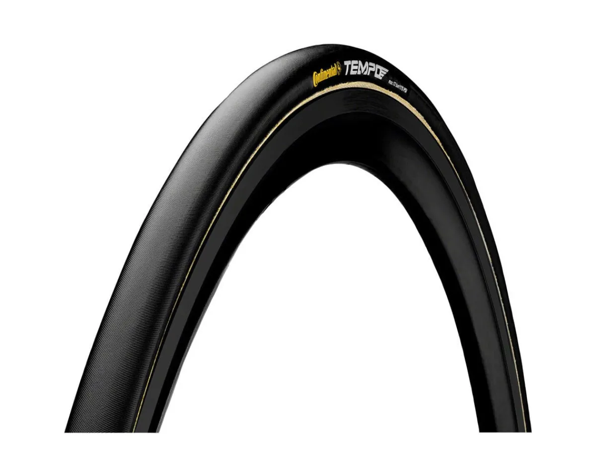 Continental Tires|Tempo II Tubular Track Tire (Black) (700c) (19mm) (Folding) (Black Chili)