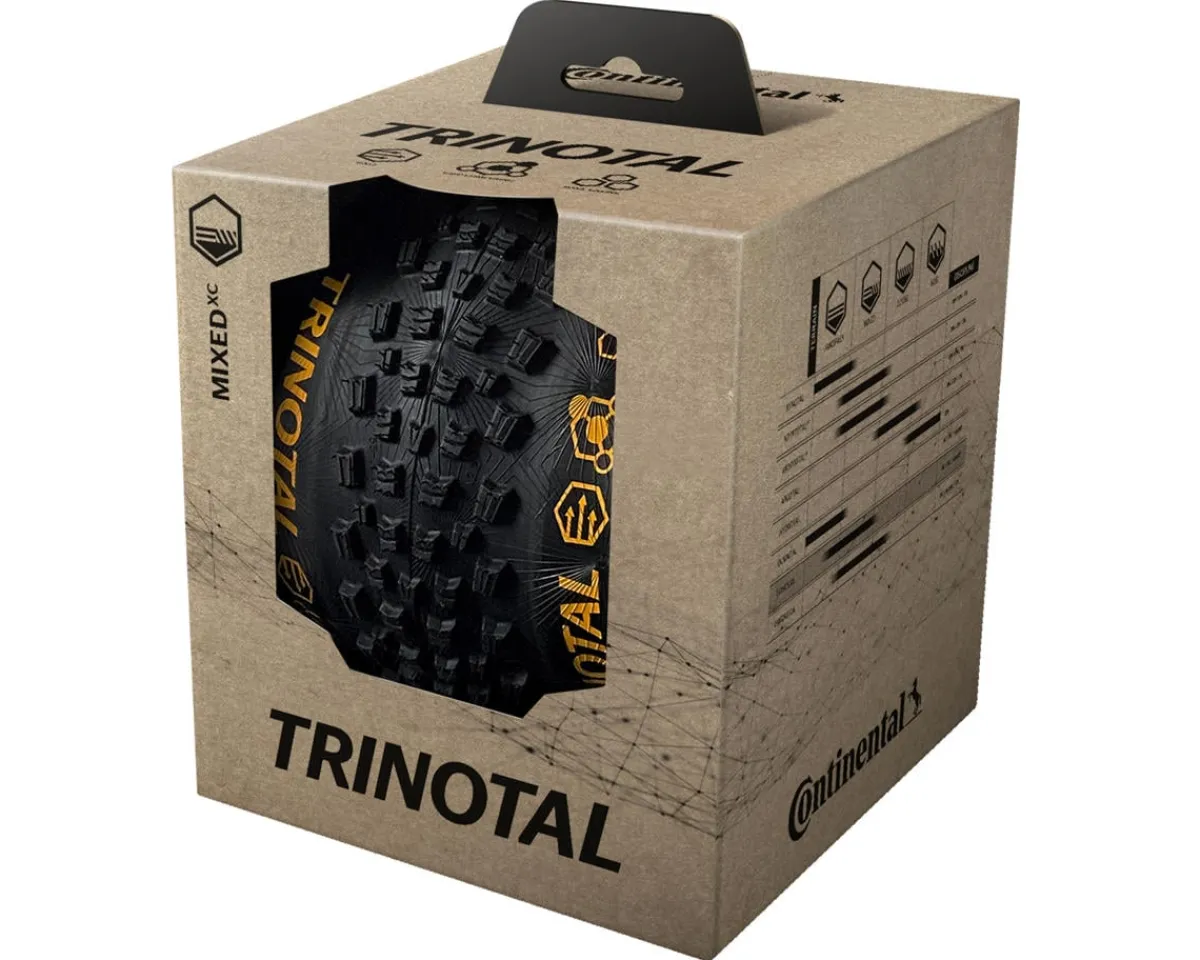 Continental Tires|Holiday Shopping|Trinotal Tubeless Mountain Tire (29") (2.2") (Grip/Race) (Black)