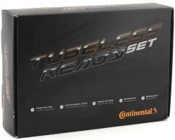 Continental Tubeless Tire Tools|Tubeless Accessories|Tubeless Ready Set (27mm) (Rim Tape, Sealant, Valves, Mounting Pads, Tire Levers)