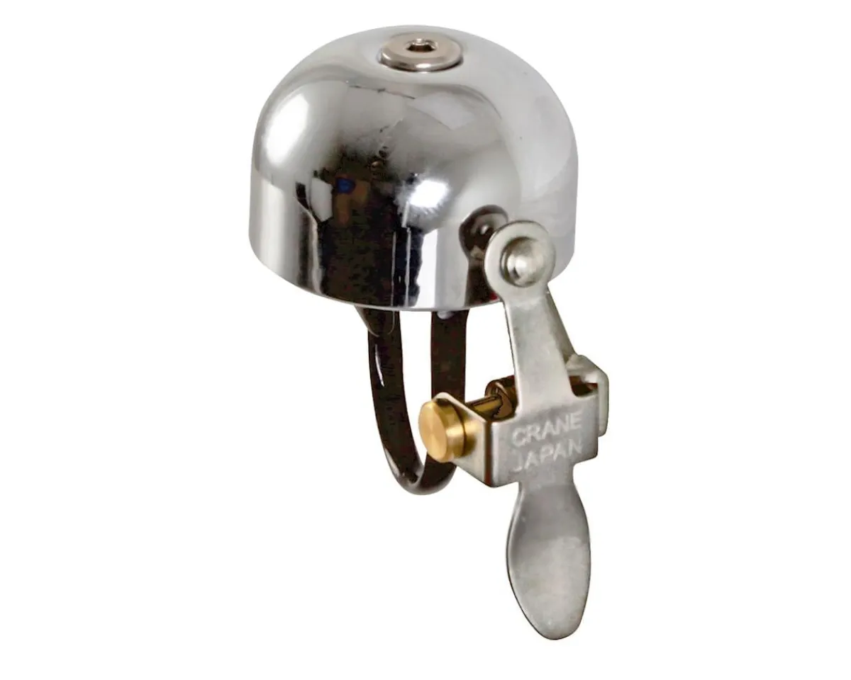 Crane Mounts & Handlebar Accessories|E-Ne Brass Bell (Chrome/Chrome)