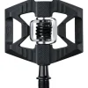 Crankbrothers Pedals & Cleats|Holiday Shopping|Double Shot 1 Single-Sided Clipless Pedals (Black)