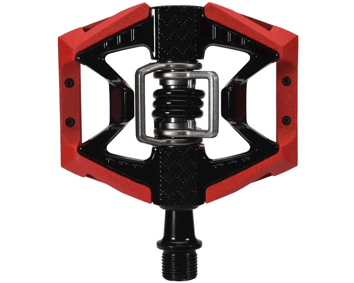 Crankbrothers Pedals & Cleats|Holiday Shopping|Double Shot 3 Single-Sided Clipless Pedals (Red)