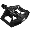 Crankbrothers Pedals & Cleats|Double Shot 3 Single-Sided Clipless Pedals (Black)