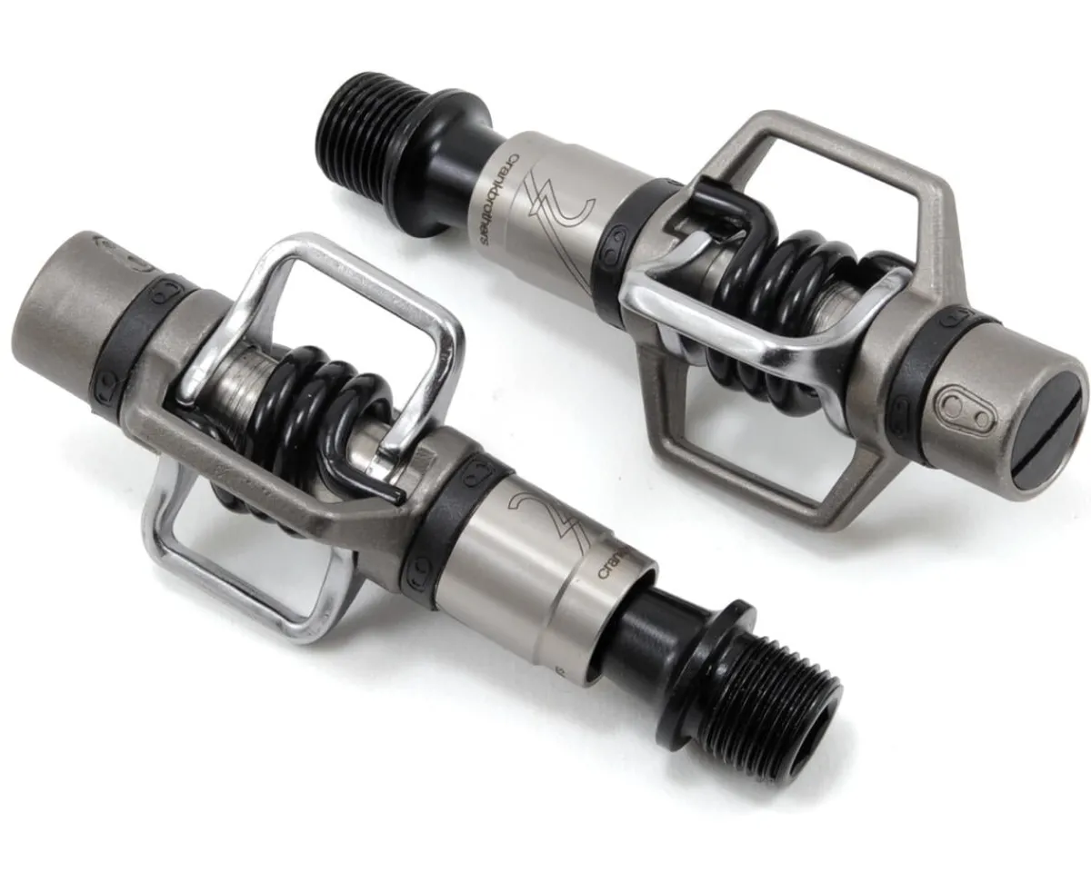 Crankbrothers Pedals & Cleats|Holiday Shopping|Egg Beater 2 Pedals (Silver w/Black Spring)