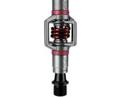 Crankbrothers Pedals & Cleats|Egg Beater 3 Pedals (Silver w/Red Spring)