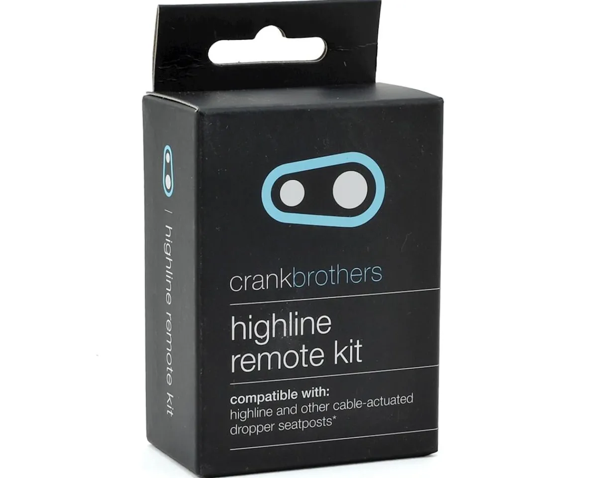 Crankbrothers Seatposts & Clamps|Highline Dropper Post Remote (Black) (22.2mm Clamp)