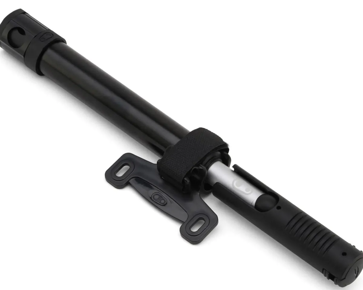 Crankbrothers Tubeless Tire Tools|Tools|Klic HV Gauge Hand Pump w/ Plug Tool (Black)