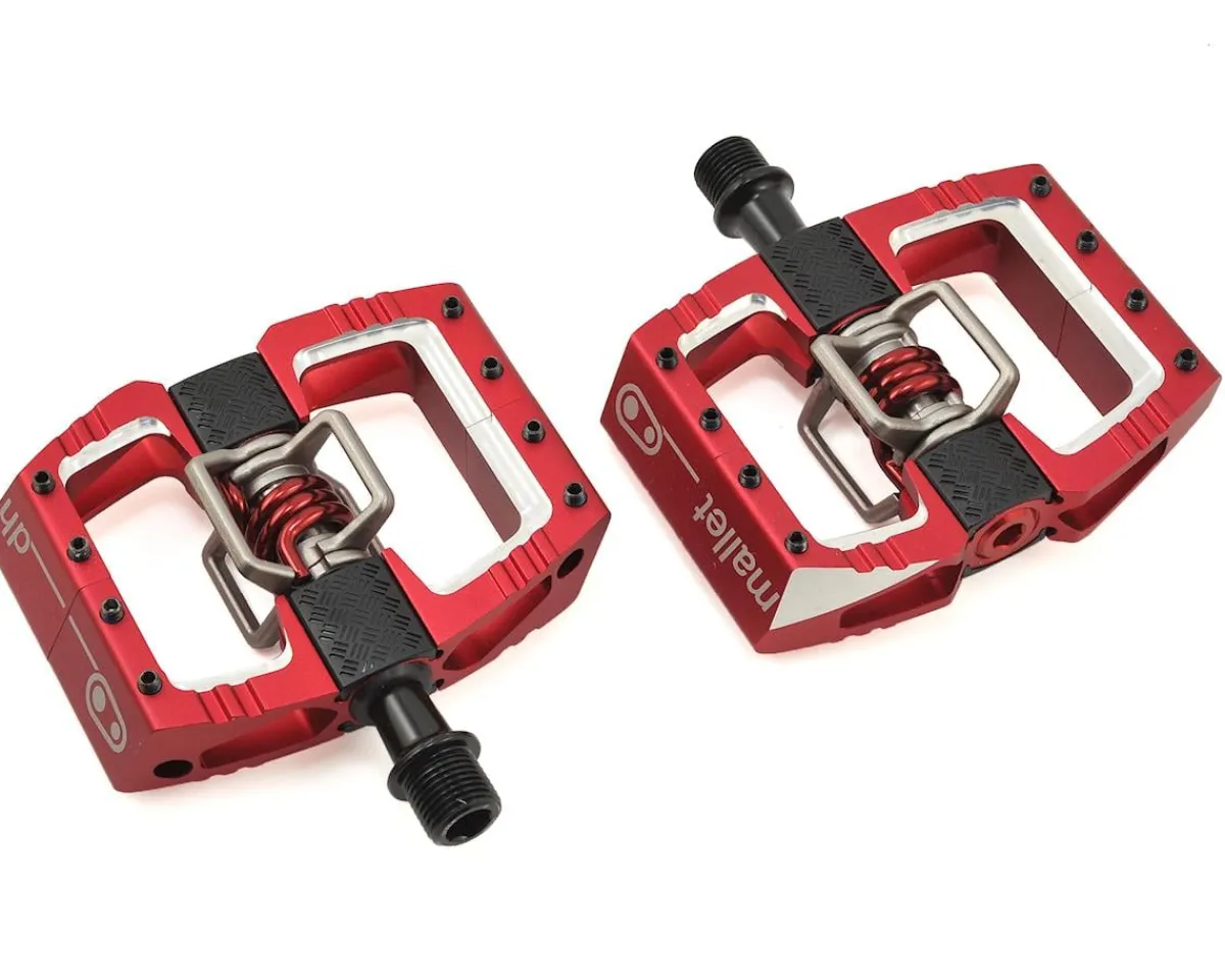 Crankbrothers Pedals & Cleats|Mallet DH Pedals (Red)