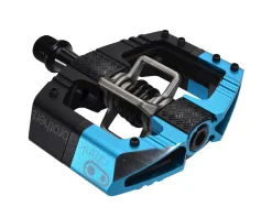 Crankbrothers Pedals & Cleats|Holiday Shopping|Mallet Enduro Long Spindle Pedals (Blue/Black)