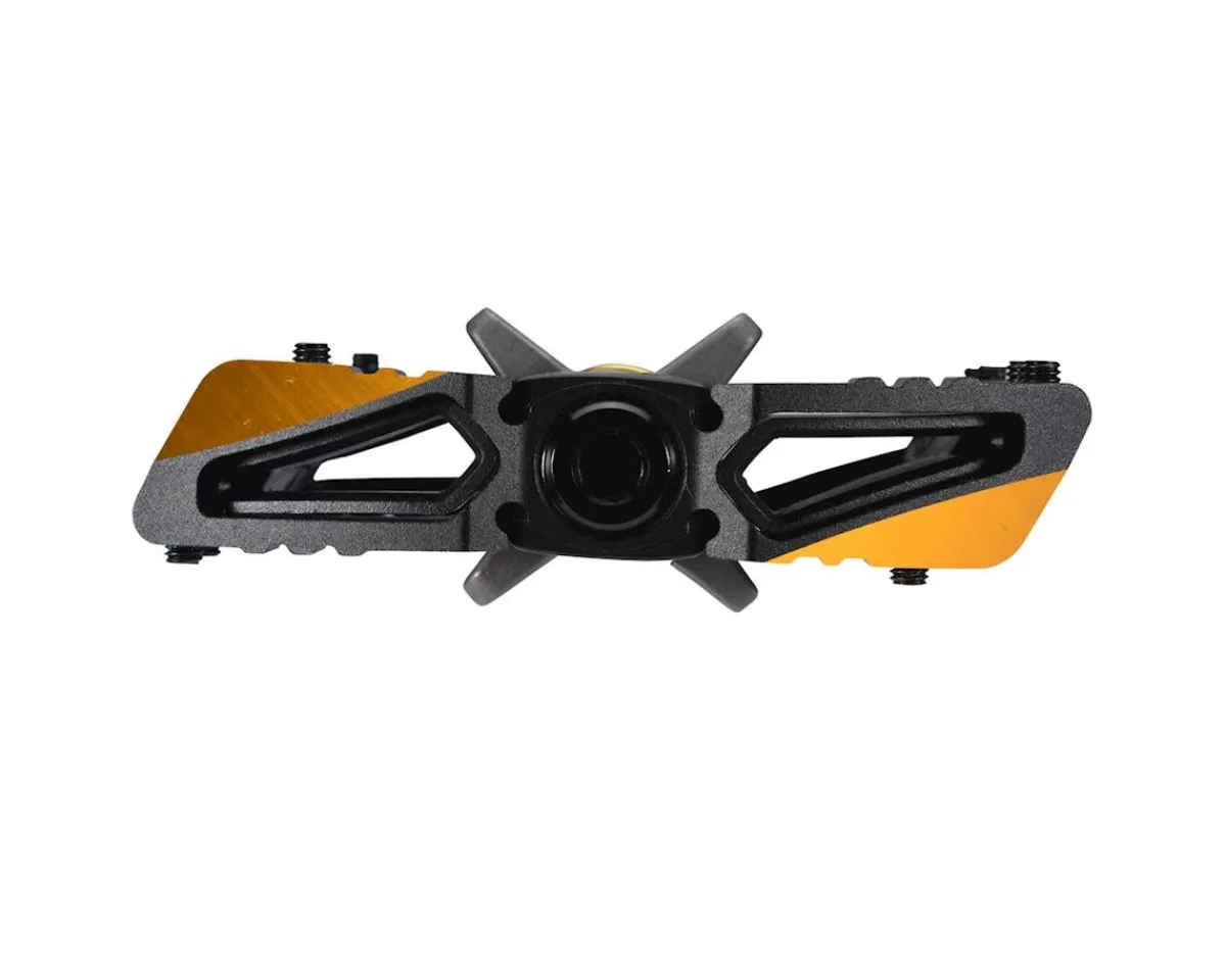 Crankbrothers Pedals & Cleats|Mallet Enduro 11 Pedals (Black/Gold)